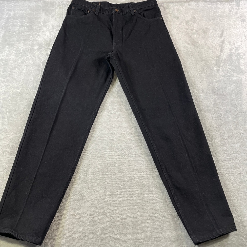 Vintage Levis 550 Jeans Mens 36x32 Black Relaxed Tapered Canada Grunge Punk